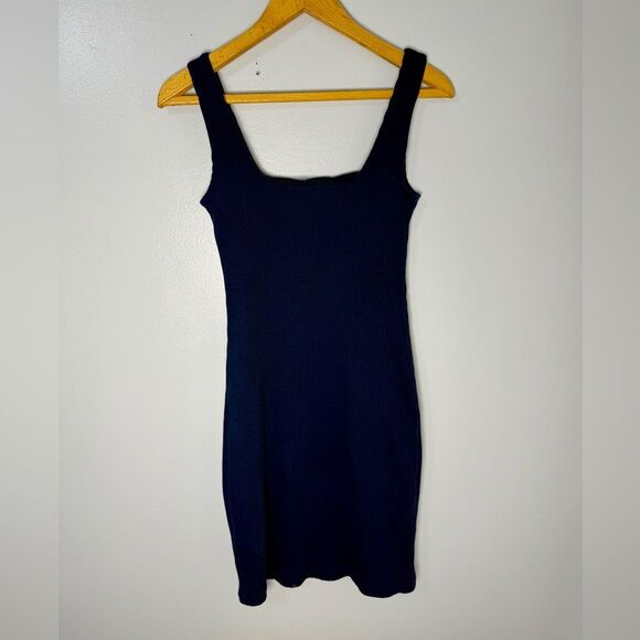 Madewell Navy Sleeveless Mini Dress | S - Picture 2 of 8